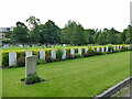 Memorials in Bowling cemetery (4) - war graves