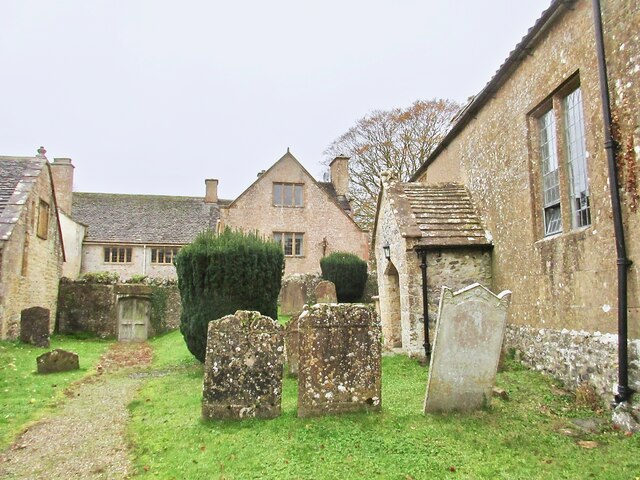 Wayford - the Manor House, St Michael's Church and churchyard