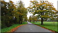 Park Lane, northwest of Haverholme Priory