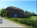 Brick built barn, Thoresthorpe Manor