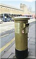 Cardiff - Gold Post Box