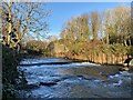 Weirs on the Ogwr river