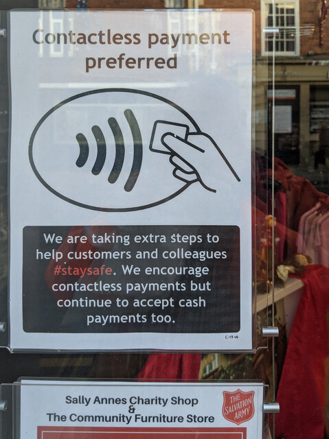 Contactless payment preferred