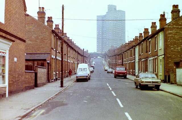 Nottingham in the 1980s - Rossington Road, Sneinton