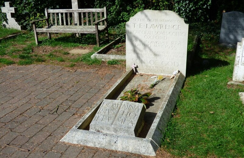 Grave Of T.e. Lawrence © Sandy Gerrard Cc-by-sa 2.0 :: Geograph Britain 