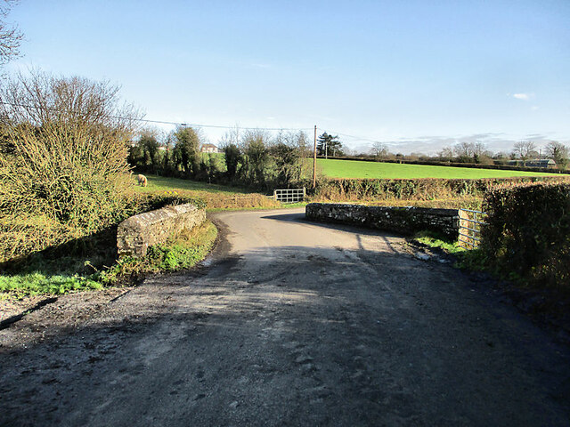 Road and Bridge © kevin higgins :: Geograph Ireland