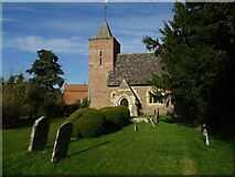 SO6443 : Canon Frome church by Philip Halling