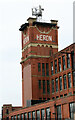 SD9103 : Heron Mill, Hollinwood - stair tower by Chris Allen