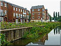 New canalside apartments near Kidderminster, Worcestershire