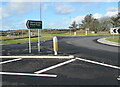 Milford Haven direction sign alongside the A4076, Johnston, Pembrokeshire