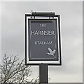 The sign of The Harnser public house