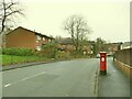 Postbox on Cow Close Road