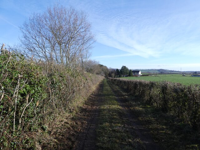 Track on Clifton Farm © Roger Cornfoot :: Geograph Britain and Ireland