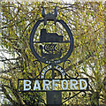 TG1107 : Barford village sign by Adrian S Pye