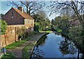 Chesterfield Canal seen from Babworth Road Bridge