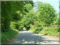 Road west from Brightwalton