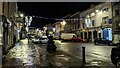 Christmas lights in Broad Street (Leominster)