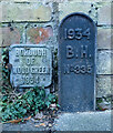 TQ2989 : Muswell Hill : borough boundary markers by Jim Osley