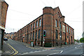 SK4642 : Former lace factory, Station Road, Ilkeston by Chris Allen