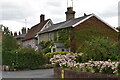 Houses overlooking The Green, Grundisburgh