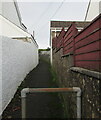 Public footpath from the NW side of Main Road, Coychurch