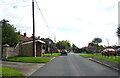 Bus stop and shelter on Fleetham Lane, Scruton