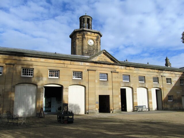 Belsay Hall stable block