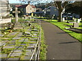 The churchyard of St Peter and St Paul