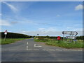 Road junction on West Moor Lane, Hutton Hill