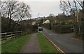 Pavement and roadway, Henllys Lane, Cwmbran