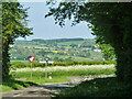 View over the valley of the Evenlode