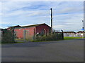 Storage building by the recreation ground car park, Caldicot