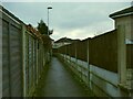 Path from Clover Court to Carr Hill Avenue