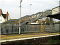 Moreton-in-Marsh station and footbridge