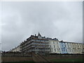 Building work on the corner of Albion Terrace