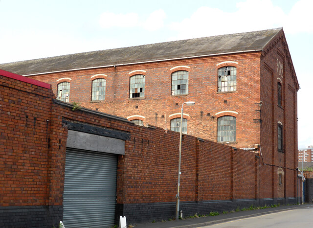 Remnants of the Mount Pleasant Factory, Churchfields, Kidderminster