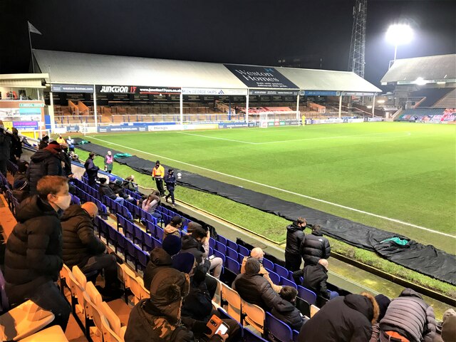 Fans return to The Western Homes Stadium (London Road) Peterborough