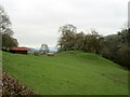 Field with barn