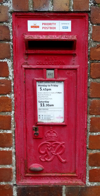 George VI postbox on Main Street, Harome © JThomas cc-by-sa/2.0 ...