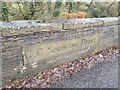 Old Boundary Marker on Springside Bridge