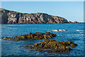 NT9267 : Rocks, St Abbs Harbour by Ian Capper