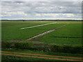 TL4683 : Wet grassland on Great Dams Fen by Hugh Venables