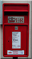 TA0559 : Elizabeth II postbox on Middle Street, Nafferton by JThomas