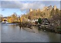 SO5074 : River Teme and Ludlow Castle by Mat Fascione