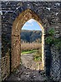 SO5074 : Archway in Ludlow Castle wall by Mat Fascione