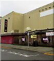 Nightclub recruitment banner, Derwen Road, Bridgend