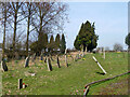 TL4404 : Graveyard, Epping Upland by Robin Webster