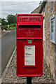 NT9338 : Scottish postbox in England? by Ian Capper