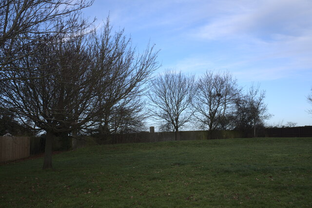 Green space in Holly Drive