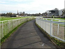 SO8455 : Worcester Racecourse by Philip Halling